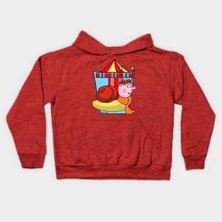 Brian the Snail - Magic Roundabout Kids Hoodie